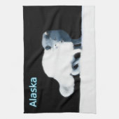 Linge De Cuisine Renard arctique (Vertical)