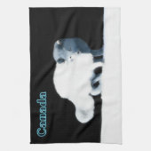 Linge De Cuisine Renard arctique (Vertical)