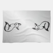 Linge De Cuisine Renard argenté (Horizontal)