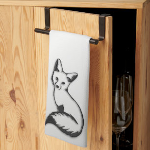 Linge De Cuisine Renard argenté