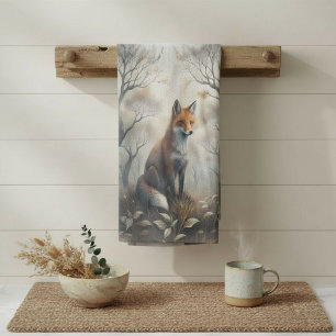 Linge De Cuisine Renard mystique de la forêt