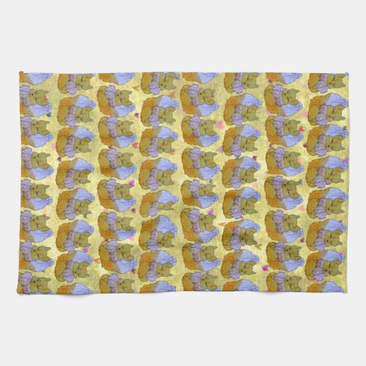 Linge De Cuisine Renard nommé Dice (Horizontal)