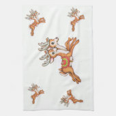 Linge De Cuisine Renard vintage (Vertical)