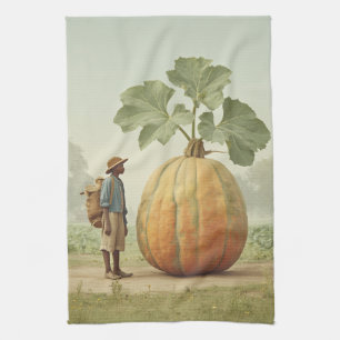 Linge De Cuisine Rencontre Citrouille géant