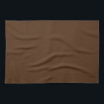 Linge De Cuisine Rendre votre propre couleur solide Brown vierge te<br><div class="desc">Personnalisé Faites votre propre téléchargement Ajouter votre monogramme Photo initiale ou logo Nom du texte Élégant Moderne Cuisine & Dîner / Table & Linge de cuisine/ Modèle vierge Tendance Brown Couleur Solide Serviette de cuisine.</div>