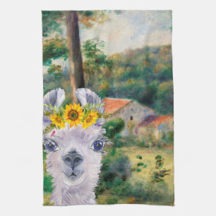Linge De Cuisine Renoir Environs de Briey et Fancy Llama