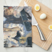 Linge De Cuisine Renoir Moulin Danse Galette Party (Quart Plié)