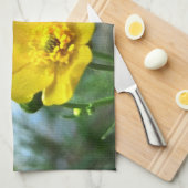 Linge De Cuisine Renoncule à l'étang (Quart Plié)