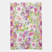 Linge De Cuisine Renoncule et rose de printemps (Vertical)