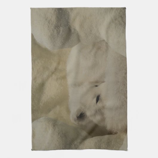 Linge De Cuisine Repaire de Fox arctique (Vertical)