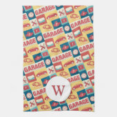 Linge De Cuisine Réparateur automobile professionnel Iconic Conçu (Vertical)