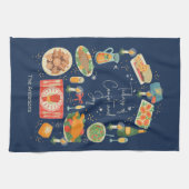 Linge De Cuisine Repas De Vacances De Confort Et De Joie (Horizontal)