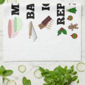 Linge De Cuisine Répétez la glace au four à micro-ondes pendant un  (Plié)