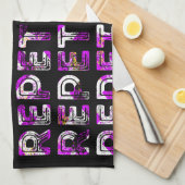 Linge De Cuisine Répétition (Quart Plié)