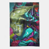 Linge De Cuisine Reptile de graffiti (Vertical)