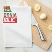 Linge De Cuisine République de la Californie (Quart Plié)
