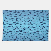 Linge De Cuisine Requins de tête de marteau mutilles (Horizontal)
