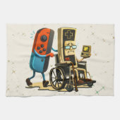 Linge De Cuisine Respect Your Elders Gaming Control Retro Funny (Horizontal)