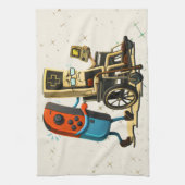 Linge De Cuisine Respect Your Elders Gaming Control Retro Funny (Vertical)