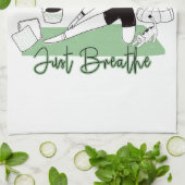 Linge De Cuisine Respirer la pochette de méditation Yoga (Plié)