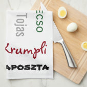 Linge De Cuisine Restaurants hongrois Cuisine blanche (Quart Plié)