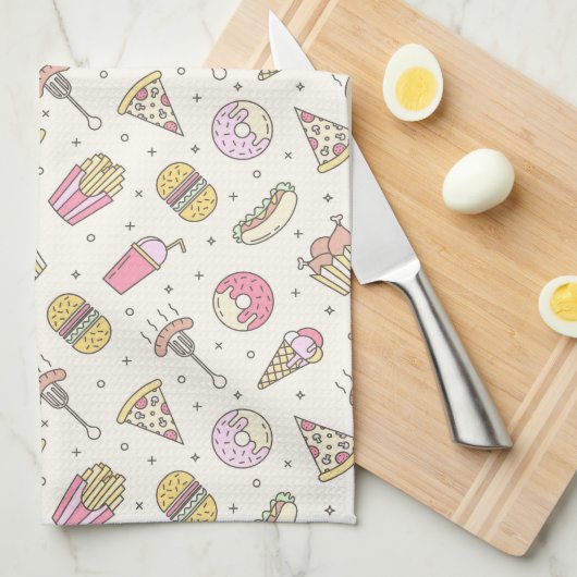 Linge De Cuisine Restauration rapide (Quart Plié)