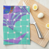 Linge De Cuisine Restez simple : l'art Motif de la Clarté Royale (Quart Plié)