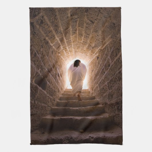 Linge De Cuisine Résurrection de Jésus Christ (Vertical)