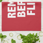 Linge De Cuisine Retirer avant vol (Plié)