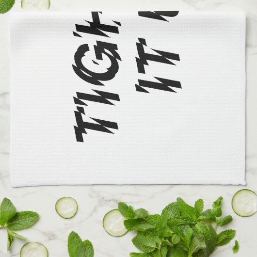 LINGE DE CUISINE RETIREZ-LE ! (Plié)