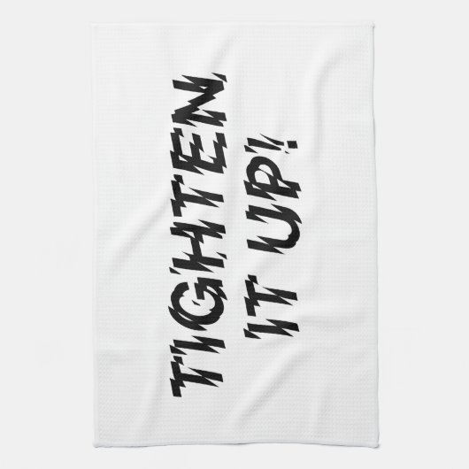 LINGE DE CUISINE RETIREZ-LE ! (Vertical)