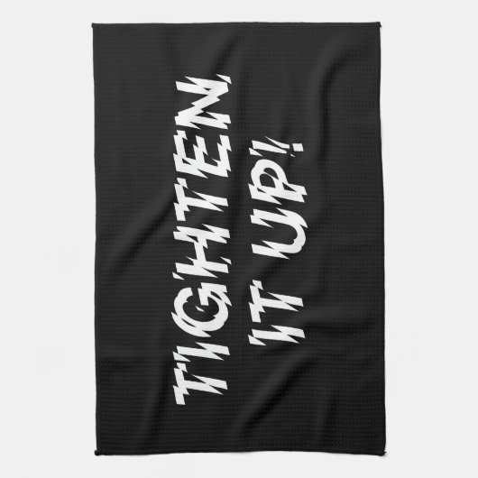 LINGE DE CUISINE RETIREZ-LE ! (Vertical)