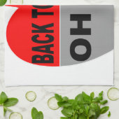 Linge De Cuisine Retour À L'École Oh Non (Plié)