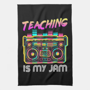 Linge De Cuisine Retour à l'école Rétro Enseigner est mon truc 80s