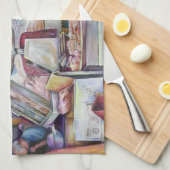 Linge De Cuisine Retour en dix minutes, l'anniversaire de ma femme  (Quart Plié)