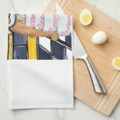 Linge De Cuisine Retriever doré (Quart Plié)