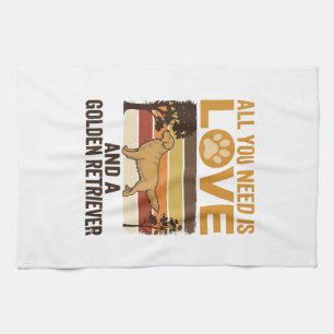 Linge De Cuisine Retriever doré Tout ce dont vous avez besoin est d