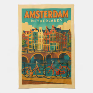 Linge De Cuisine Rétro Amsterdam Pays-Bas