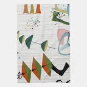 Linge De Cuisine Rétro atomique d'Eames-Ère inspiré (Vertical)