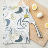 Linge De Cuisine Rétro Boomerang ! (Quart Plié)