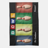 Linge De Cuisine Retro Bowl, Team Bowling (Vertical)