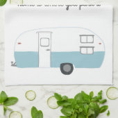 Linge De Cuisine Rétro Camper Trailer RV Motorhome Vanlife (Plié)