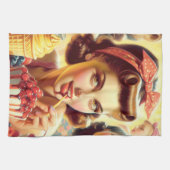 Linge De Cuisine Retro Candy Girls (Horizontal)