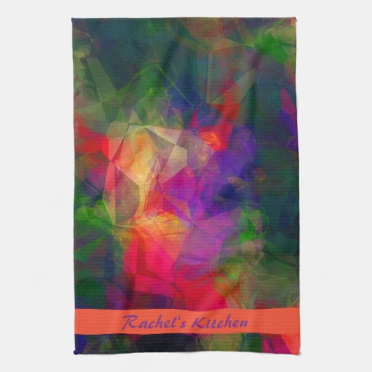Linge De Cuisine Rétro coloré (Vertical)