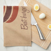 Linge De Cuisine Rétro hamburger (Quart Plié)