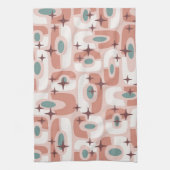Linge De Cuisine Retro Mid Century Modern Cosmic Abstract Pattern (Vertical)