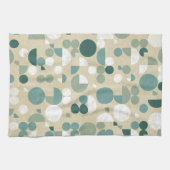 Linge De Cuisine Rétro motif abstrait (Horizontal)