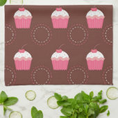 Linge De Cuisine Rétro motif de petit gâteau d'amusement (Plié)