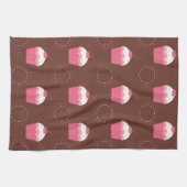 Linge De Cuisine Rétro motif de petit gâteau d'amusement (Horizontal)