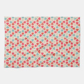 Linge De Cuisine Rétro motif de Saint-Valentin (Horizontal)